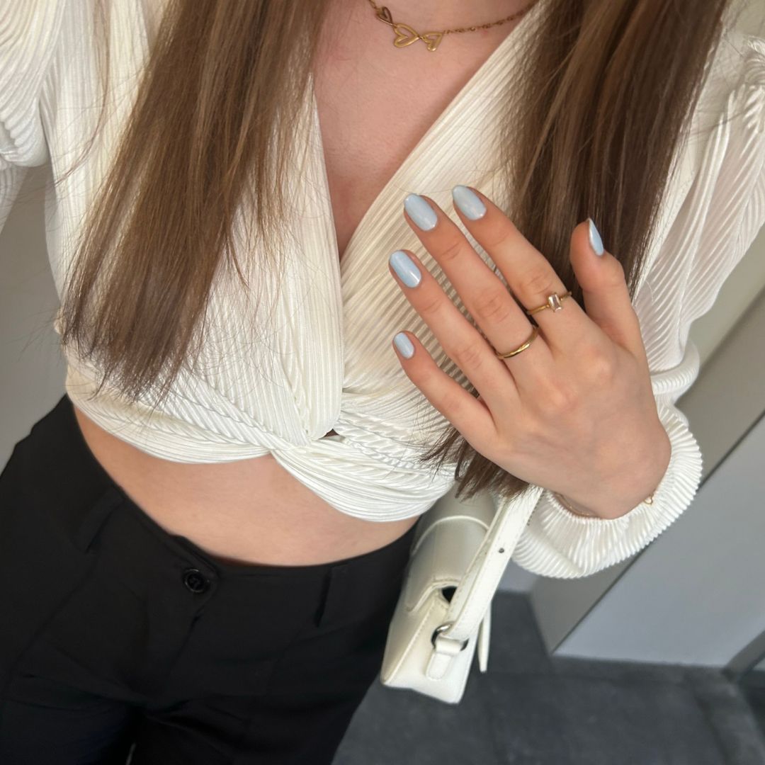 Langhoudende pastel gelnagellak